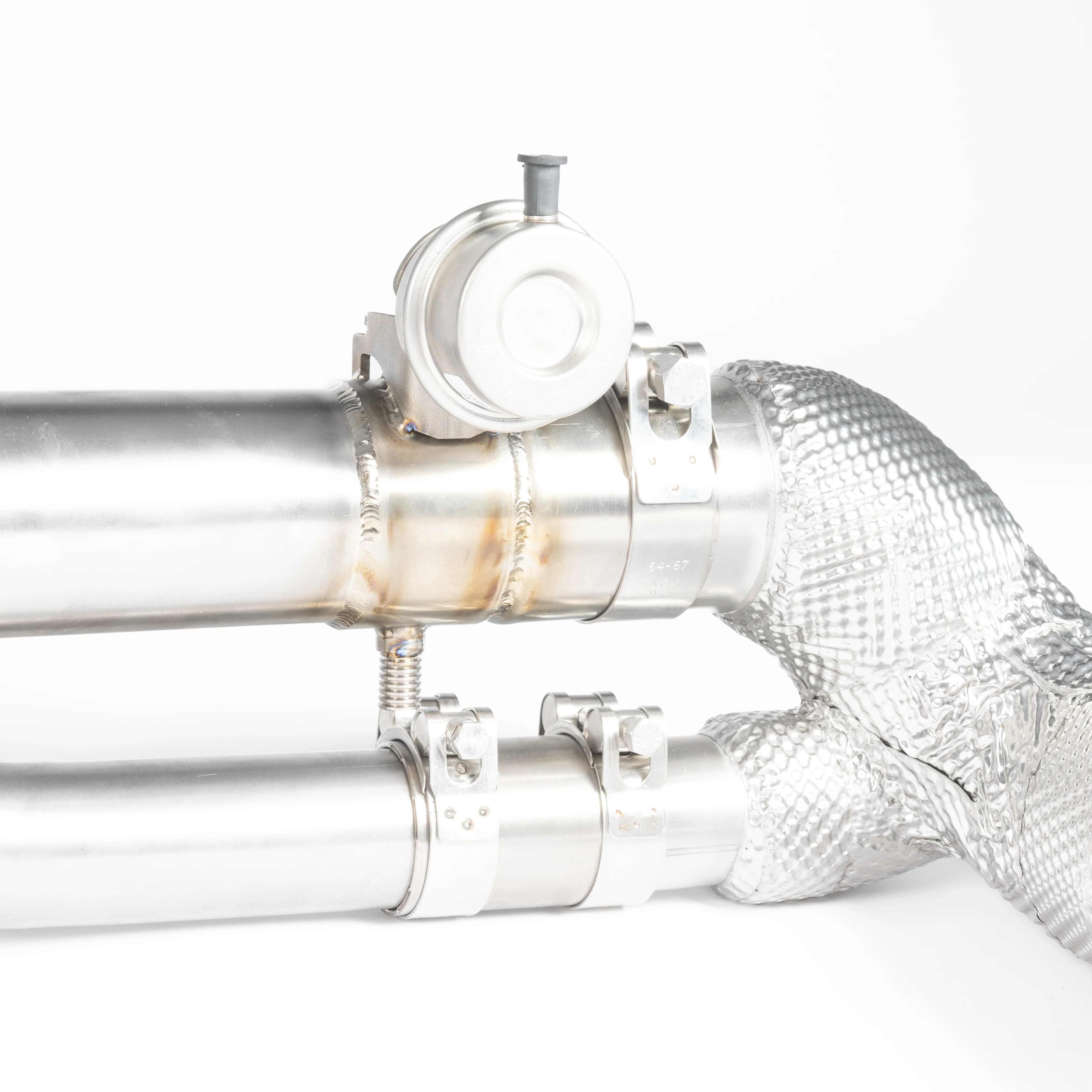 TITANIUM VALVED RACE PIPE (HEAT SHIELDED CAT DELETE) - Image 11
