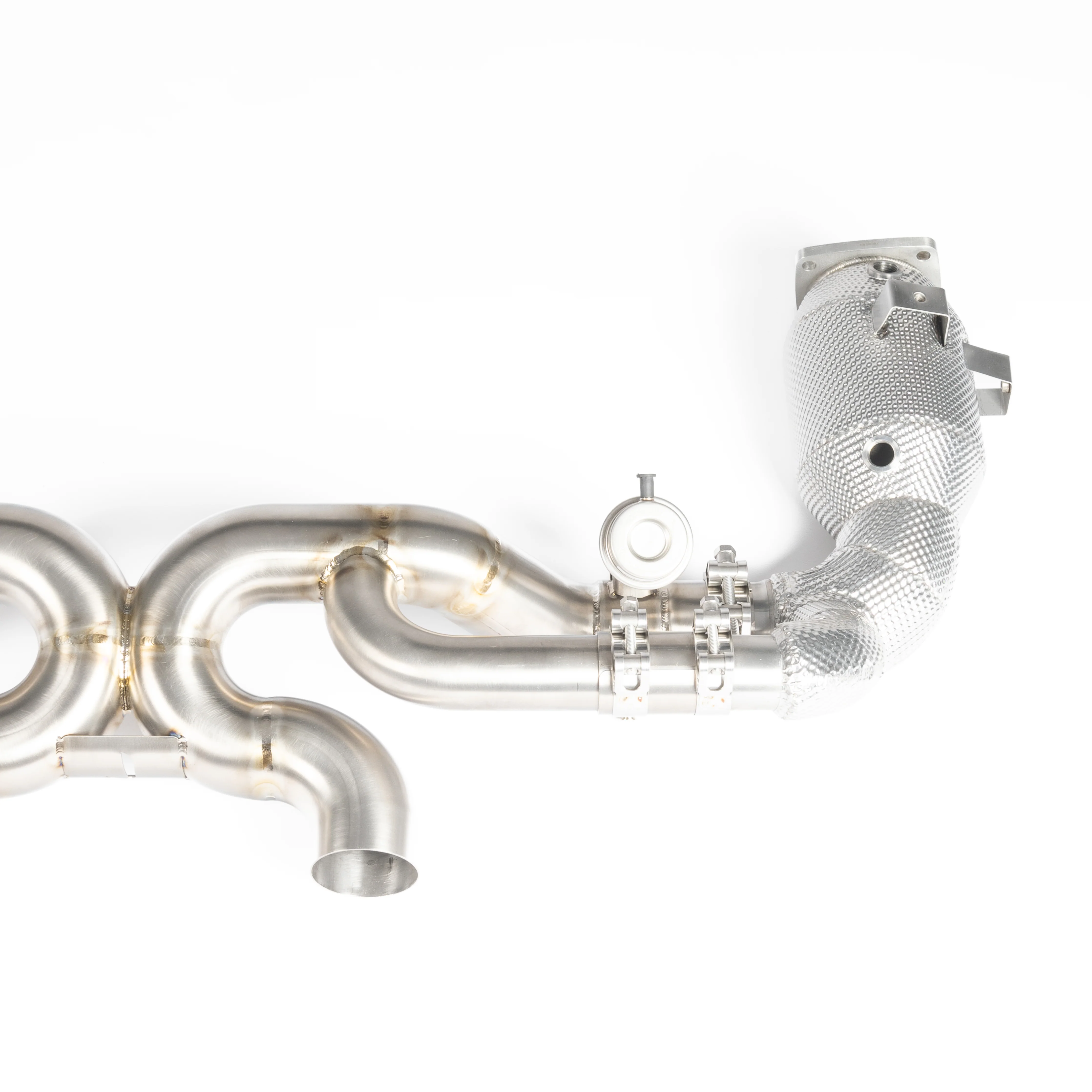 TITANIUM VALVED RACE PIPE (HEAT SHIELDED RACE CATS) - Image 12