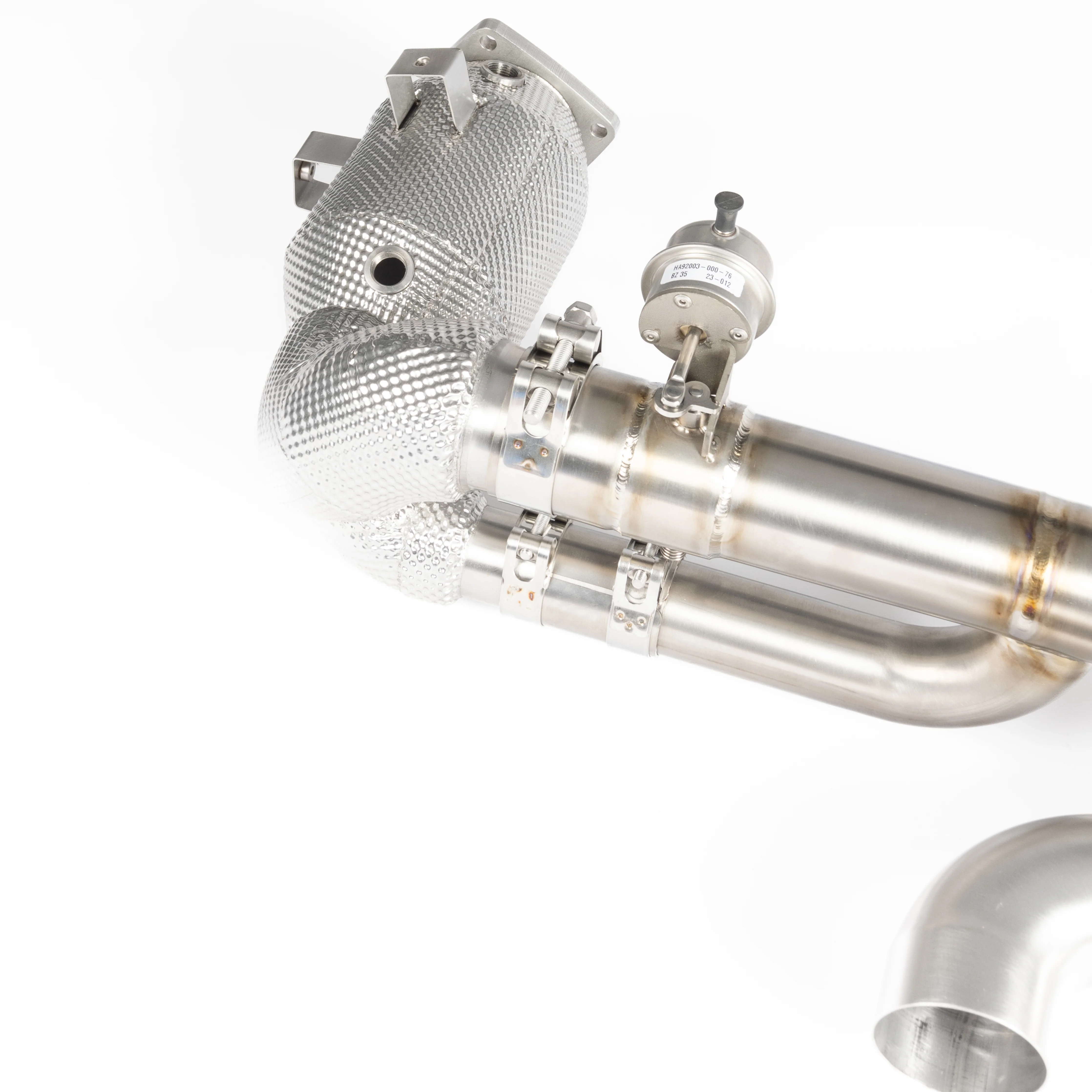 TITANIUM VALVED RACE PIPE (HEAT SHIELDED RACE CATS) - Image 13