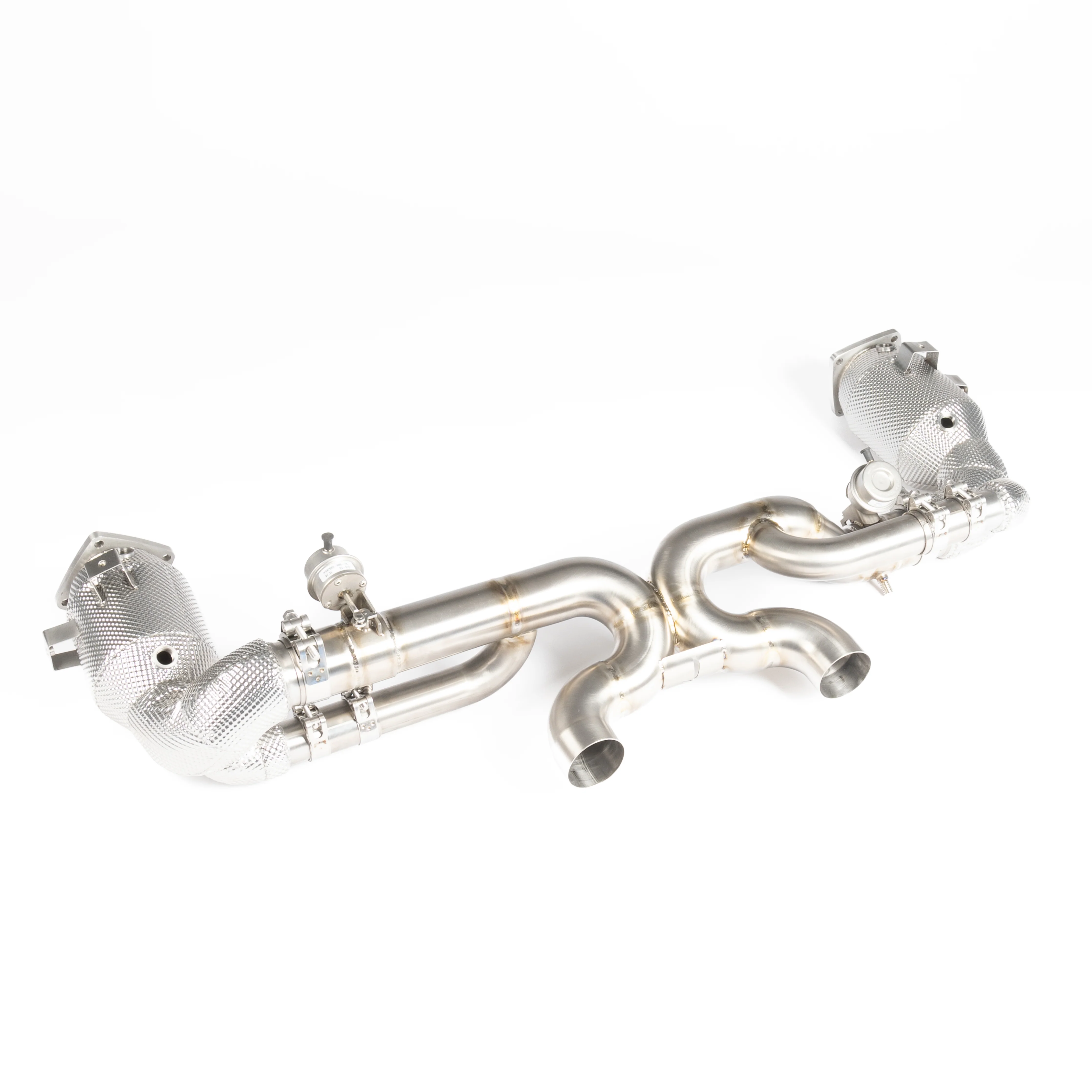 TITANIUM VALVED RACE PIPE (HEAT SHIELDED RACE CATS) - Image 3