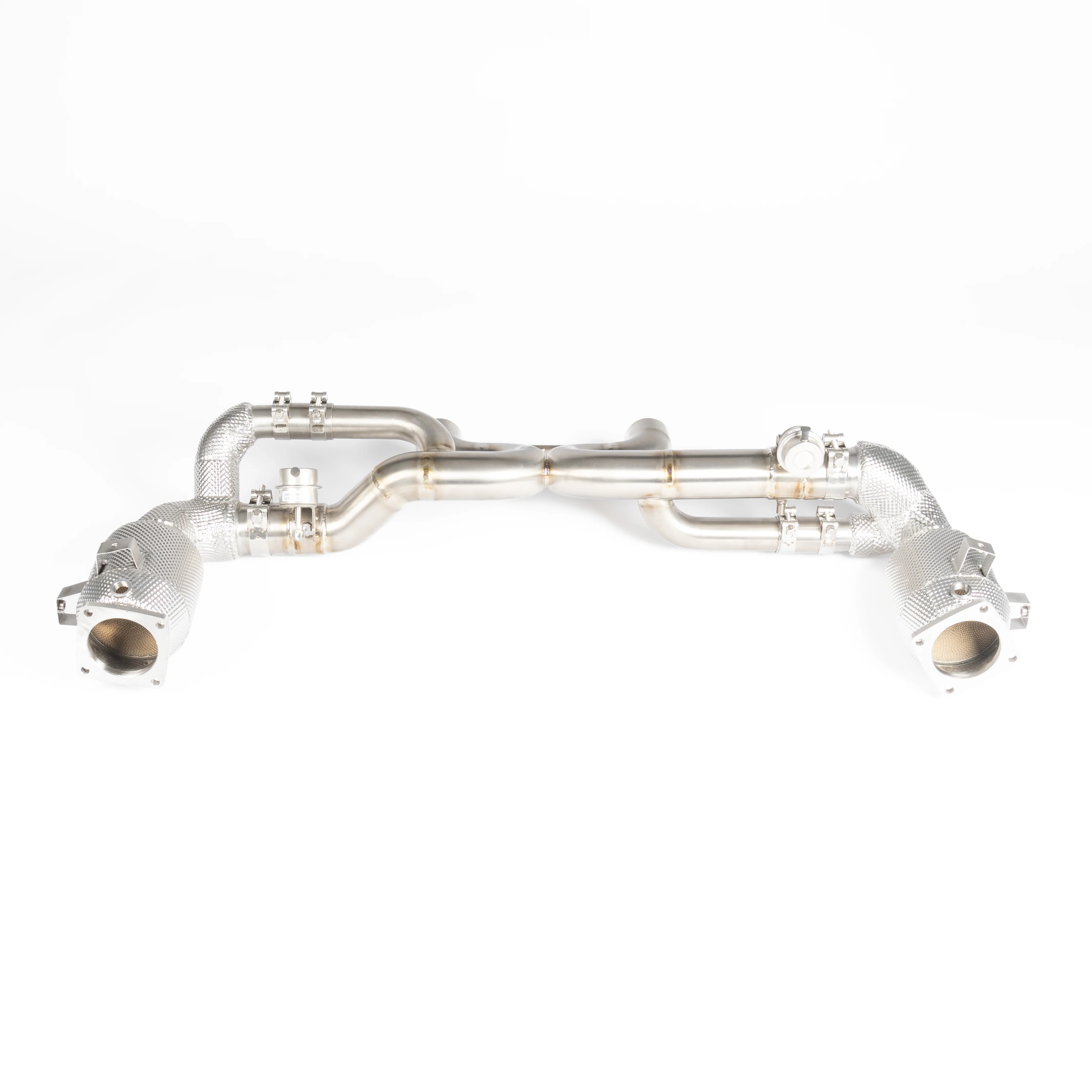 TITANIUM VALVED RACE PIPE (HEAT SHIELDED RACE CATS) - Image 8