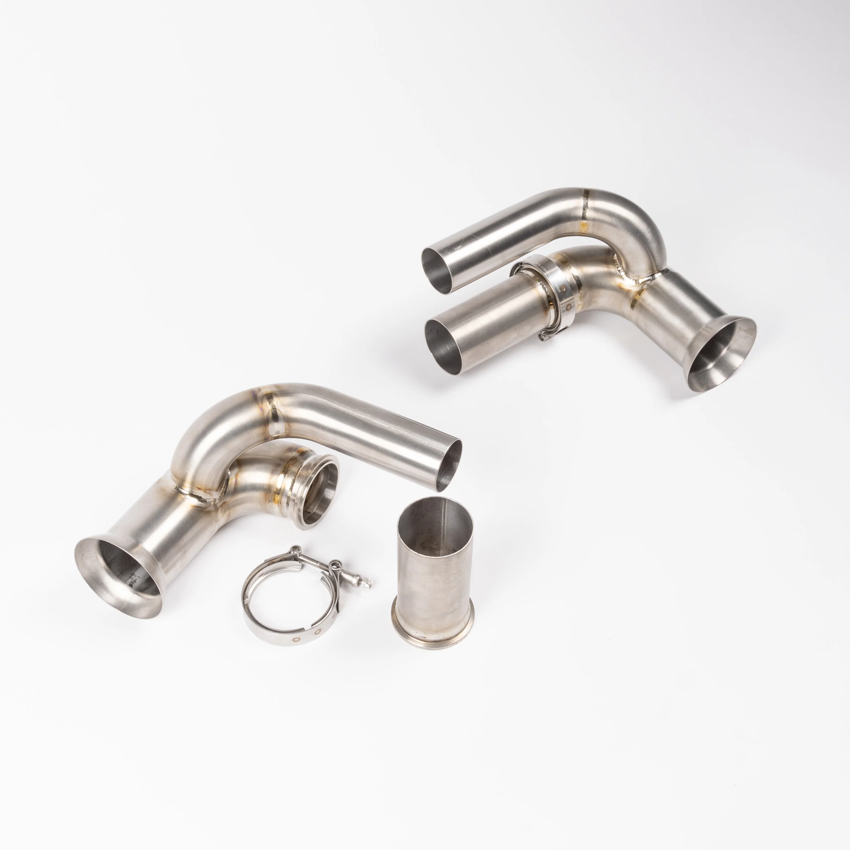 TITANIUM SIDE SILENCER BYPASS (NON VALVED)
