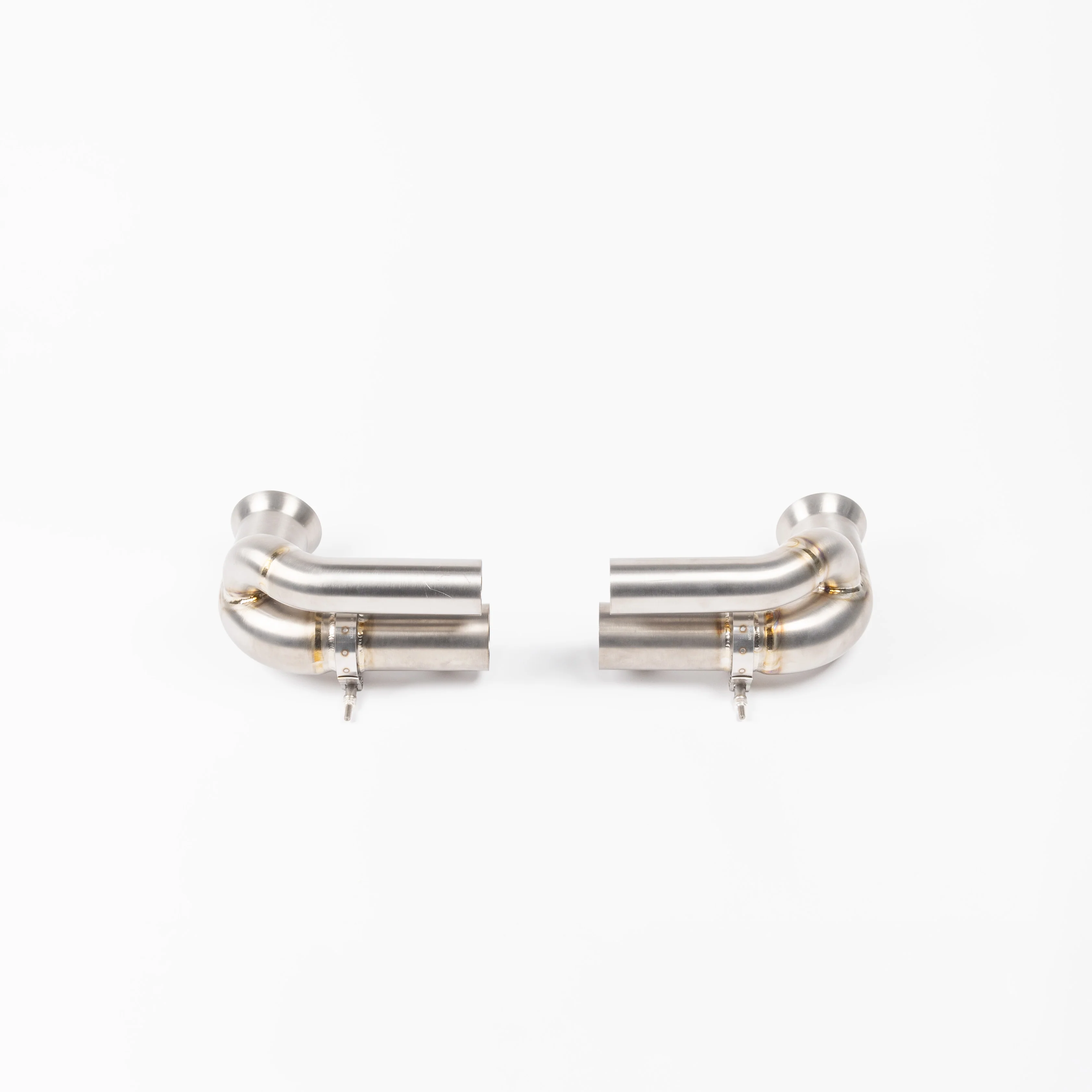TITANIUM SIDE SILENCER BYPASS (NON VALVED) - Image 2