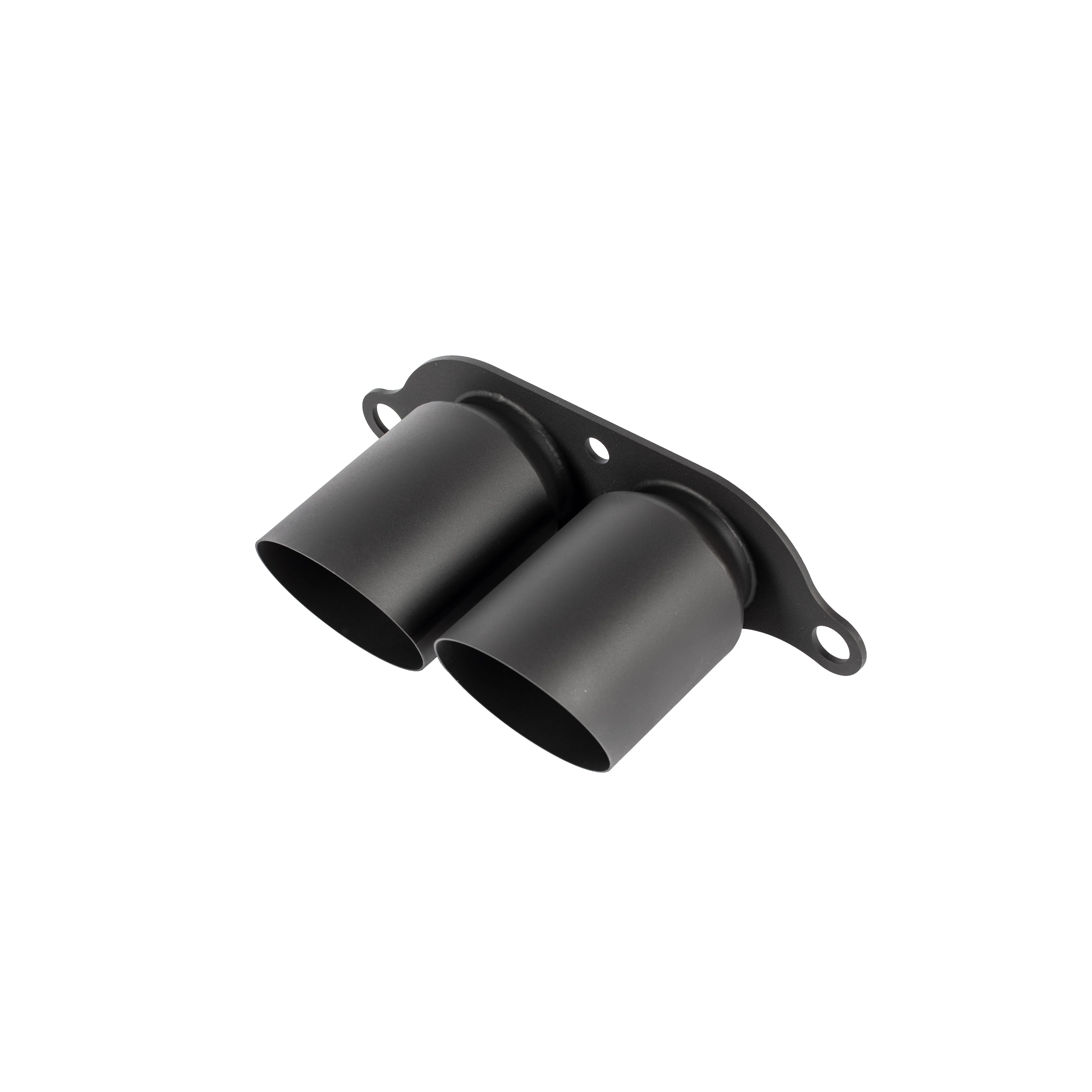 TITANIUM EXHAUST TIPS (STRAIGHT - BLACK COATED) - Image 5