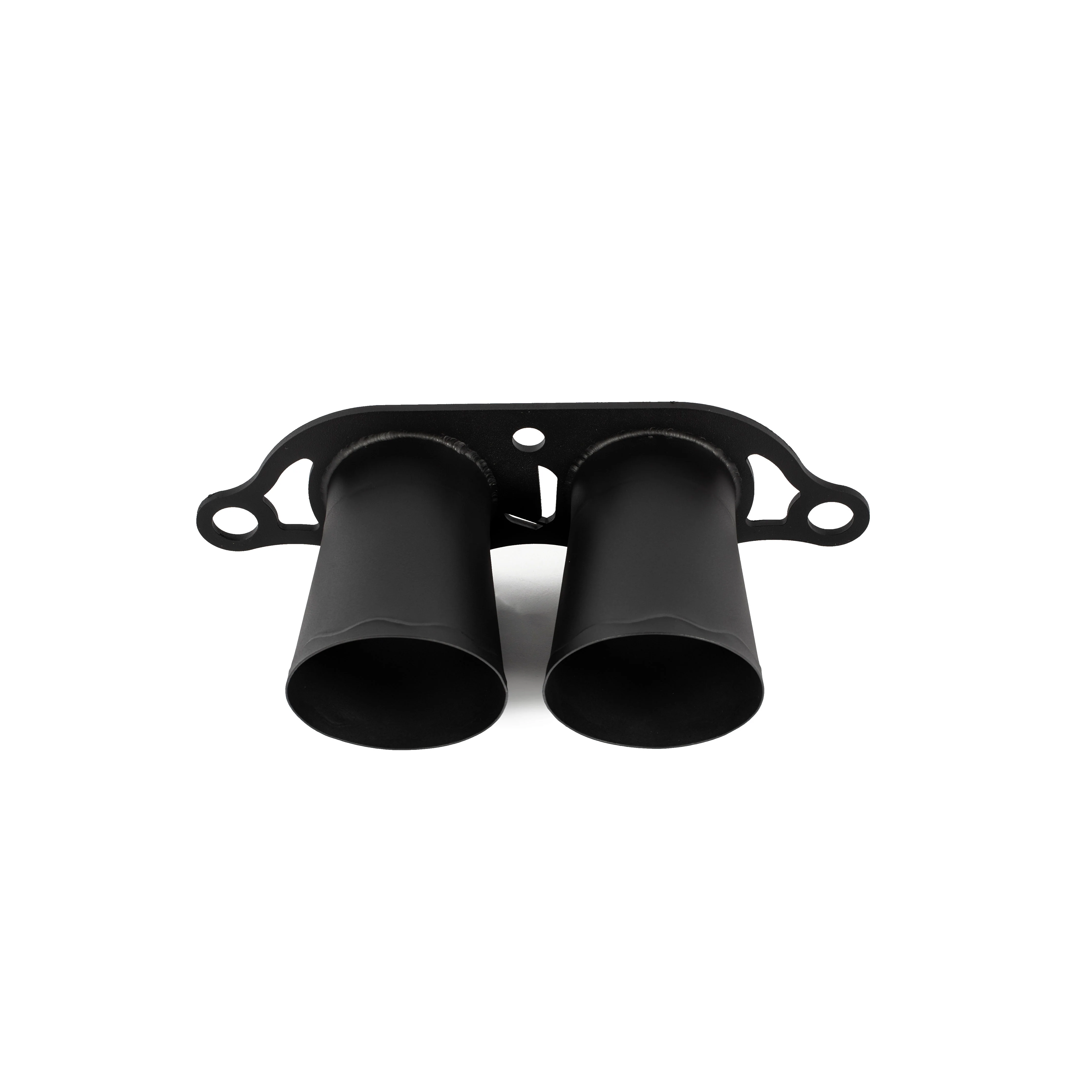 TITANIUM EXHAUST TIPS (SUPERLIGHT MEGAPHONE - BLACK COATED) - Image 3