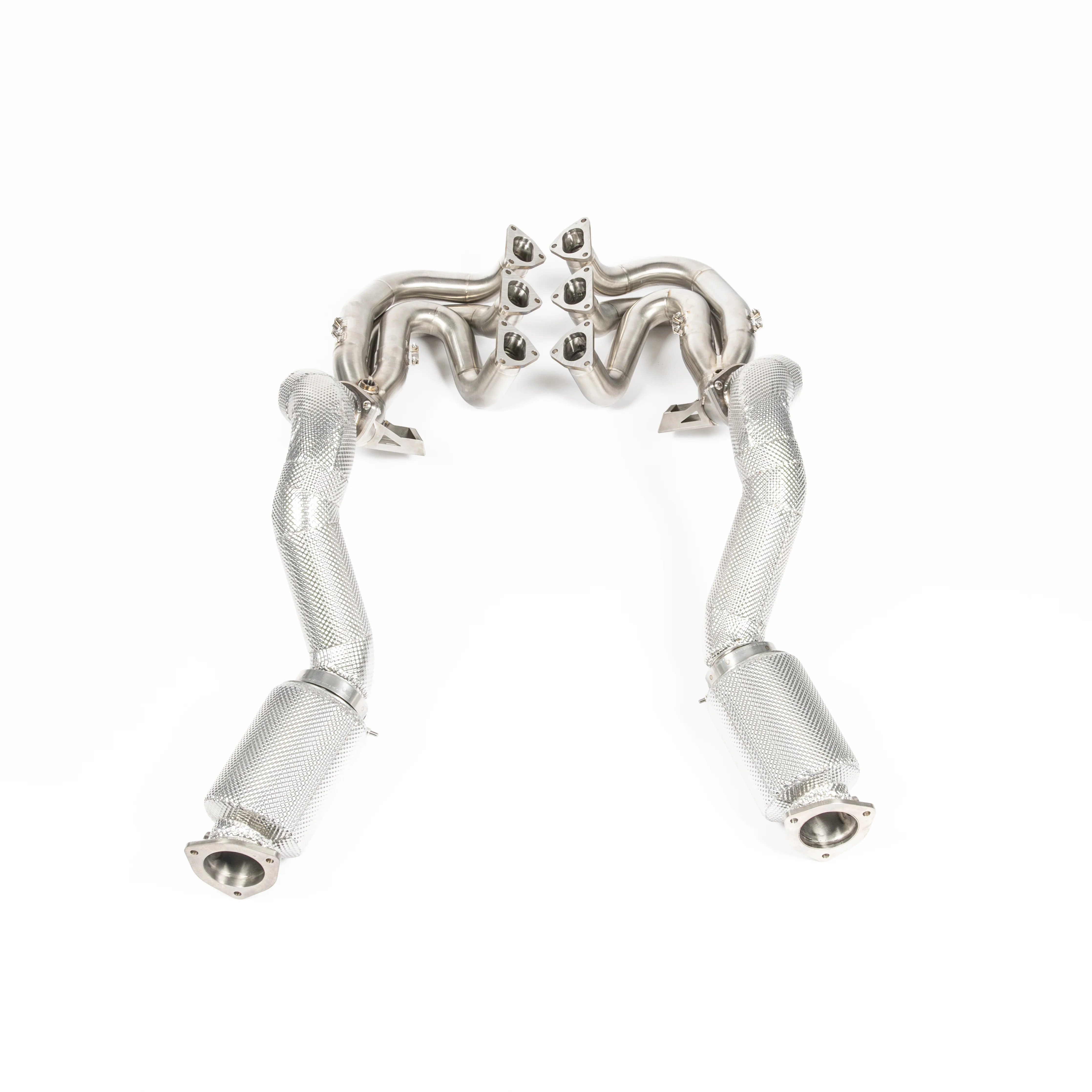 INCONEL RACE MANIFOLDS & TITANIUM LINK PIPES (SILENCED) - Image 3