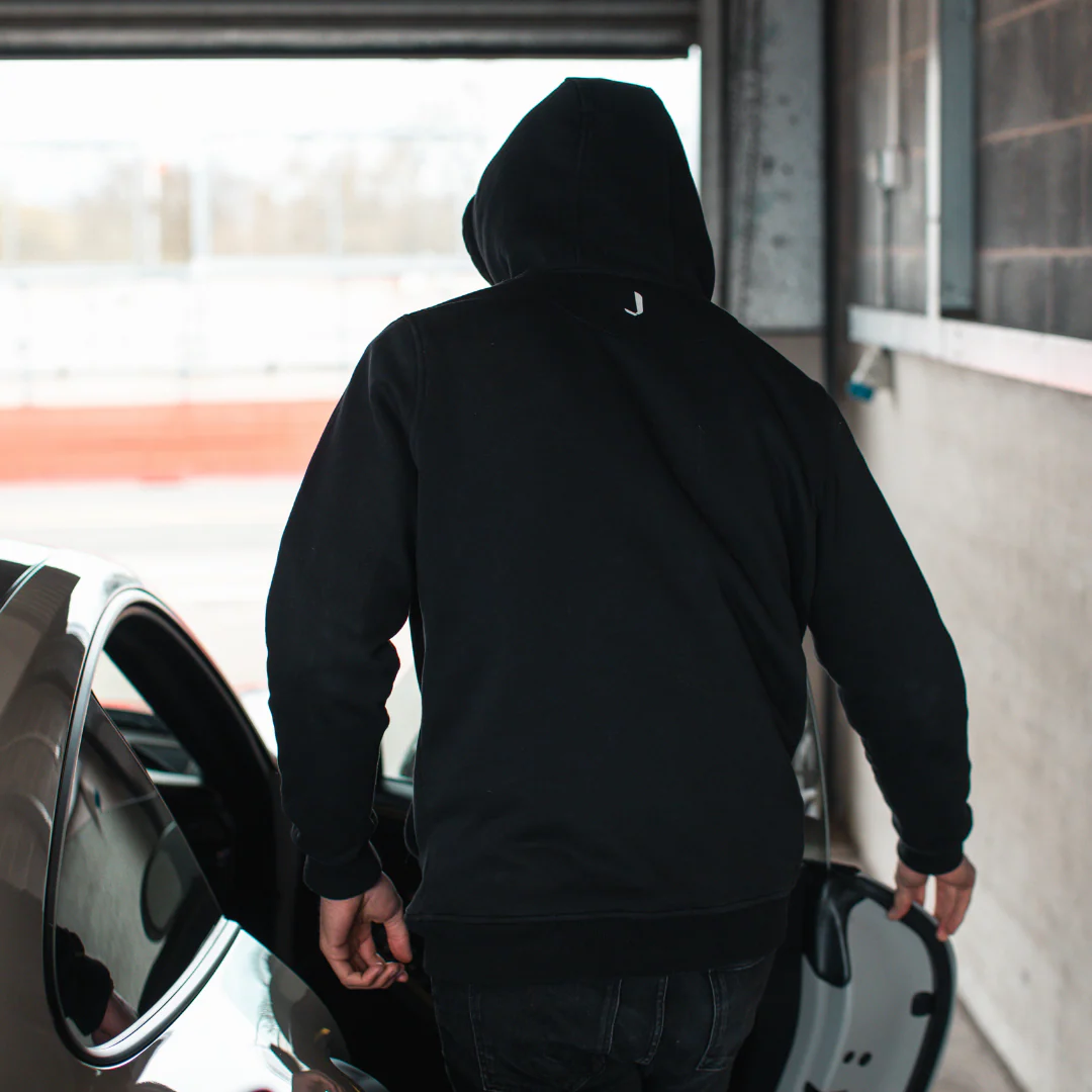 JCR Essentials Regular Fit Pull Over hoodie - Black - Image 3