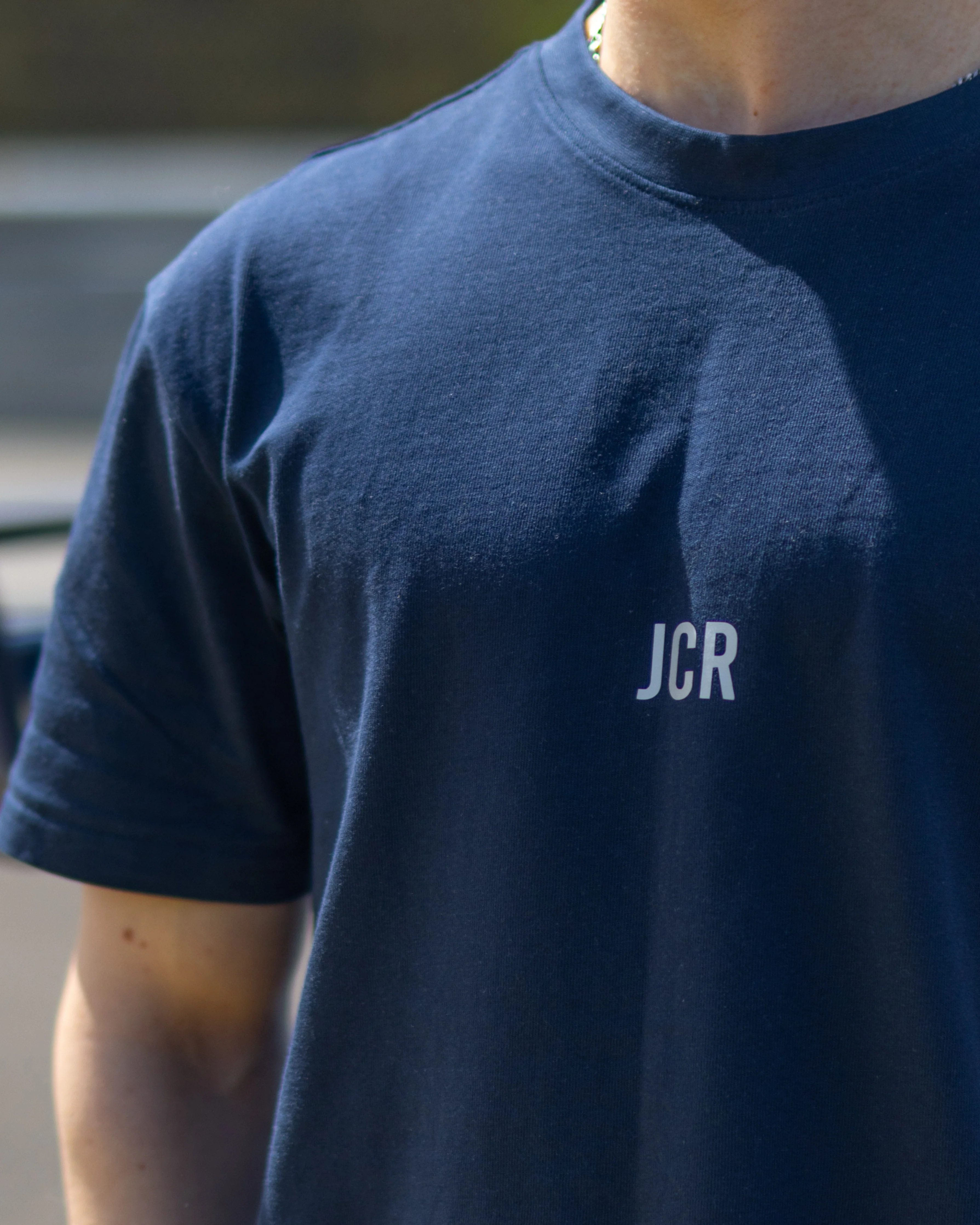 NAVY OVERSIZED TEE - Image 2