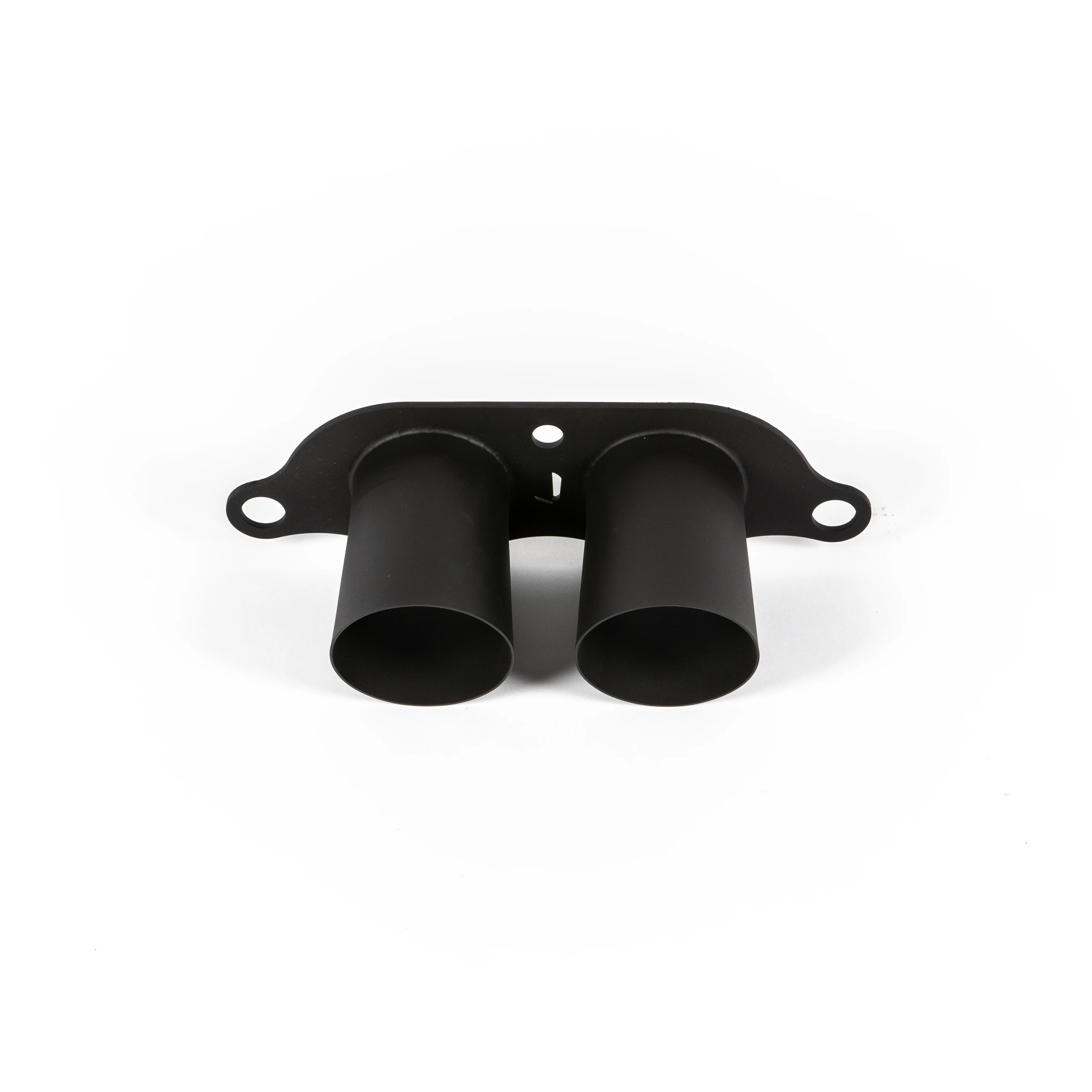 TITANIUM EXHAUST TIPS (MEGAPHONE - BLACK COATED) - Image 3